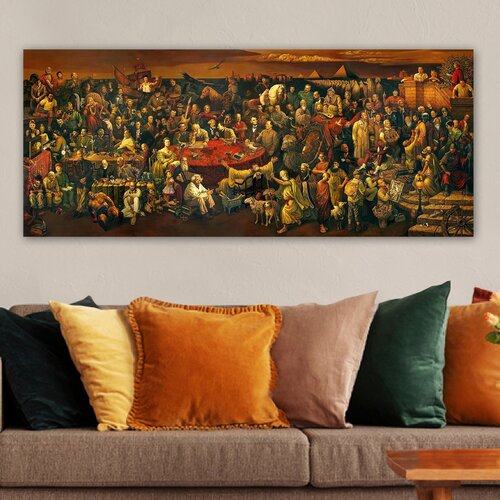 Opviq Slika na zidu na platnu 50x120cm Cijene