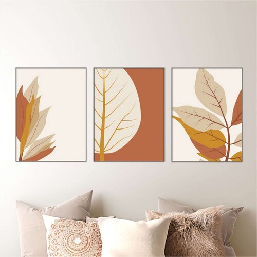 Wallity slika Mdf-00116, 40x90 cm, 3 dijela Cijene