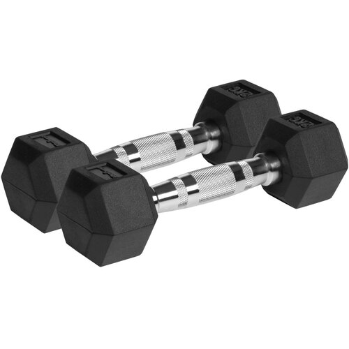 Rebel ACTIVE Gumirani HEX tegovi (bučice), par 2x2 kg, model RBA-2325-02 Cene