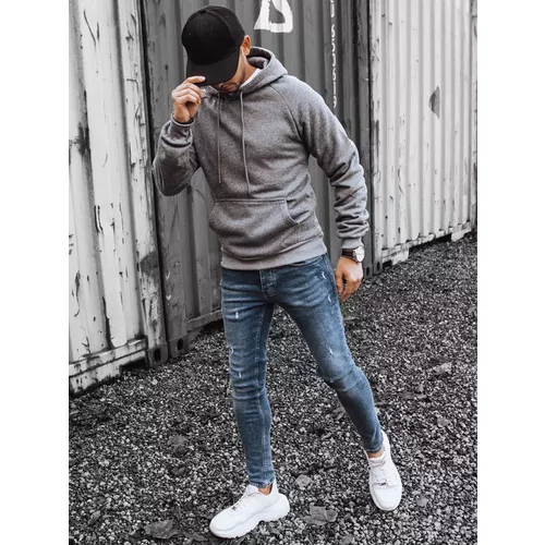 DStreet Men's dark gray sweatshirt BX5479