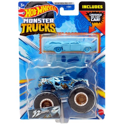  HotWheels Die Cast Monster Trucks 1:64 plava Cene