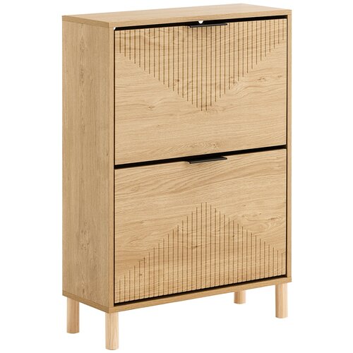 SoBuy priročna omara za čevlje z zložljivimi vrati lesena 60x24x88 cm, (5000009241) Cene
