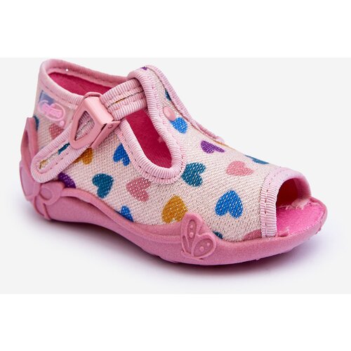 Kesi Sandałky Papcie Hearts Befado 213P140 pink Slike