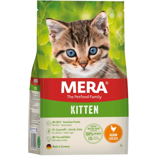 mera Cats Kitten piletina - 2 x 2 kg