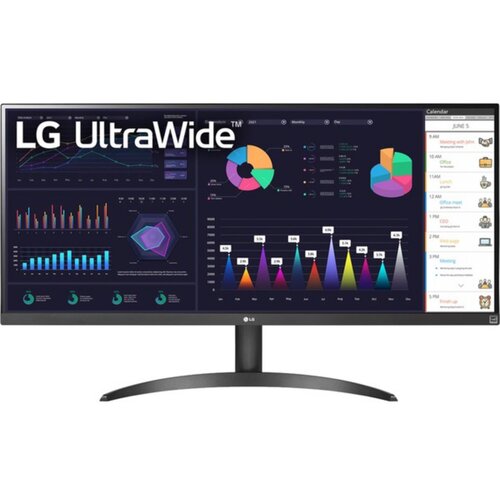 LG UltraWide 34WQ500-B 34&amp;quot; 21:9 ravni IPS UWFHD zaslon, 100Hz, 5ms GtG Slike