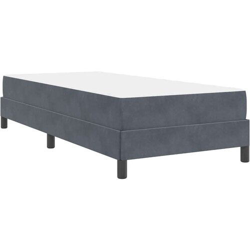  Boxspring krevet s madracem Tamno siva 90 x 190 cm Bar&amp;scaron;un Slike