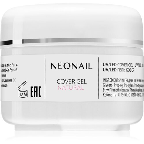 NeoNail Cover Gel Natural gel za gelirane i akrilne nokte 15 ml Slike
