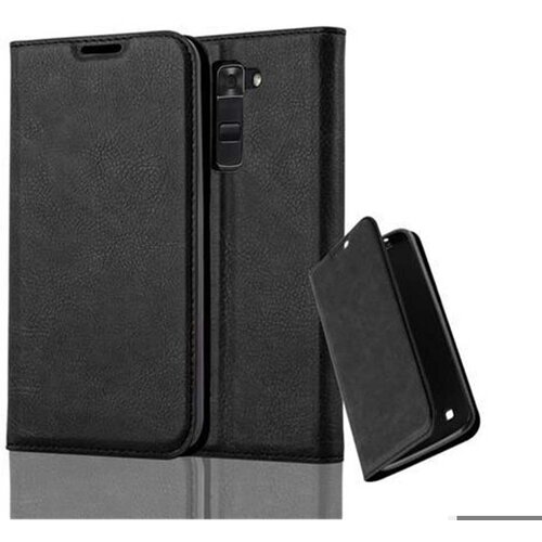 Cadorabo Ohi&scaron;je, združljivo z LG K7 2017 v nočna črna - Za&scaron;čitni ovitek z magnetnim zapiranjem, stoječo funkcijo in režo za kartice, (20557842) Cene
