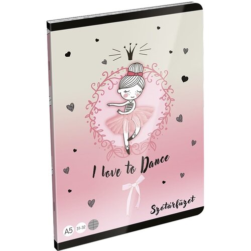 ICO ICO: LizzySuli Lovely Ballerina Tiny Dancer slovarček A/5 31-32 Slike