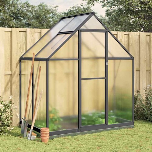 Furnova Rastlinjak z okvirjem antracit 169x114x202 cm aluminij, (21948495) Cene