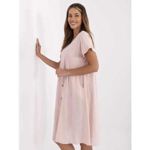 Italy Moda Dress-MO-SK-1005.67-light pink Cene