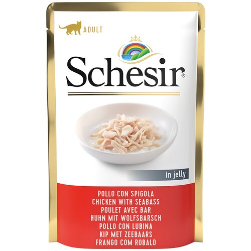 Schesir Jelly vrećice 6 x 85 g - Piletina s brancinom Cijene