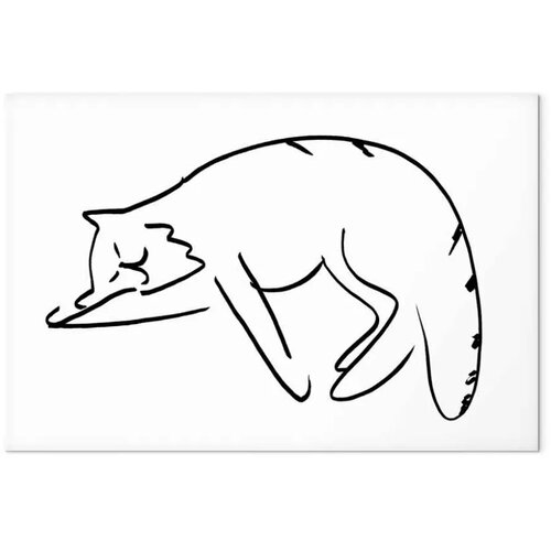  Slika - Cat\&amp;#039;s Dreams (1 Part) Vertical 30x20 Na talijanskom platnu Slike