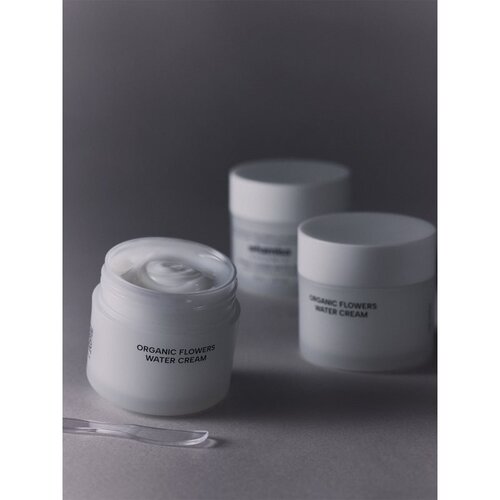 Whamisa Organic Flowers Water Cream blaga hidratantna krema za dehidrirano lice 50 ml Slike