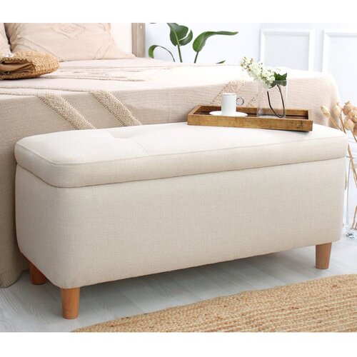 Atelier Del Sofa Tabure, Rocio - Cream Slike
