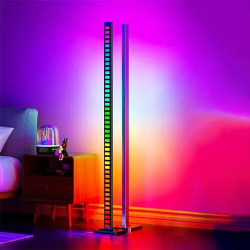 LED zvučne pločice za zid &ndash; svetlosni efekti na muziku 120cm bez postolja Cene