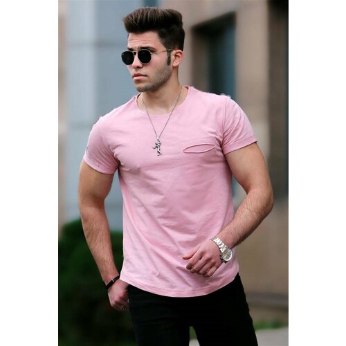 Madmext T-Shirt - Pink - Regular fit Cene