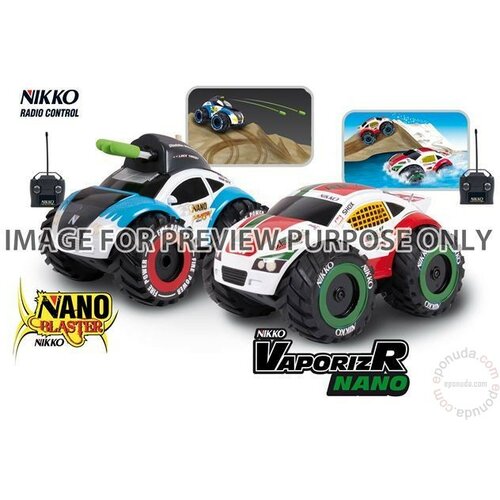 Nikko auto na daljinsko upravljanje Nano N-Blaster zeleni 910025B Slike