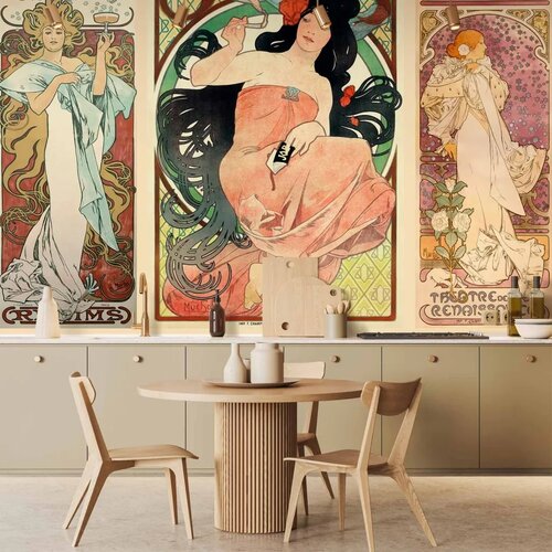  Foto tapeta - Alphonse Mucha. Women\'s 150x105 Vodootporna Cijene