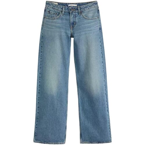 Levi&amp;#039;s Kavbojke bootcut LOW LOOSE GOOD GRADES TENCEL A5566-0063 Modra Slike