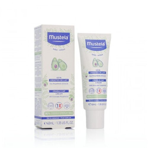 Mustela Bébé Cradle Cap krema protiv ljuštenja kože na vlasištu 40 ml za djecu Cene