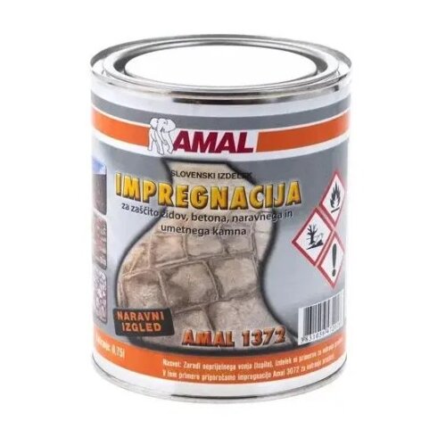 AMAL Impregnacija za beton in kamen naravni izgled 750 ml Slike