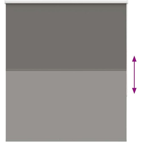 VidaXL Rolo zavjesa Blackout siva 120x175 cm &amp;Scaron;irina tkanine 116,6 cm Slike