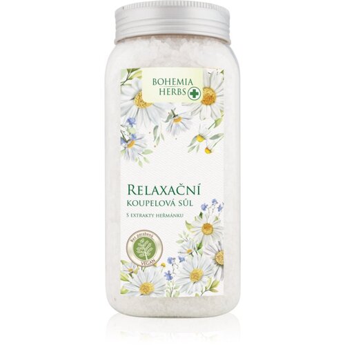 Bohemia Gifts & Cosmetics Bohemia Herbs Chamomile sol za kopel 900 g Cene