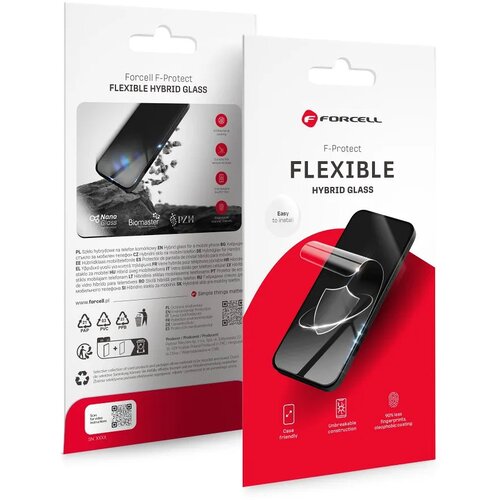forcell Flexible Nano Glass - hibridno staklo za Samsung Galaxy S25 Ultra - radi čitač otiska prsta Cijene