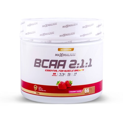 Maximalium BCAA 2:1:1, Jagoda, 400g Slike