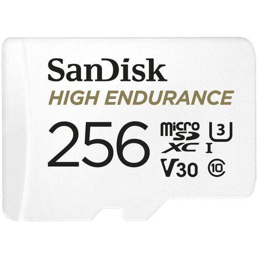 Sandisk memorijska kartica high endurance microsdxc 256GB + sd adapter Slike