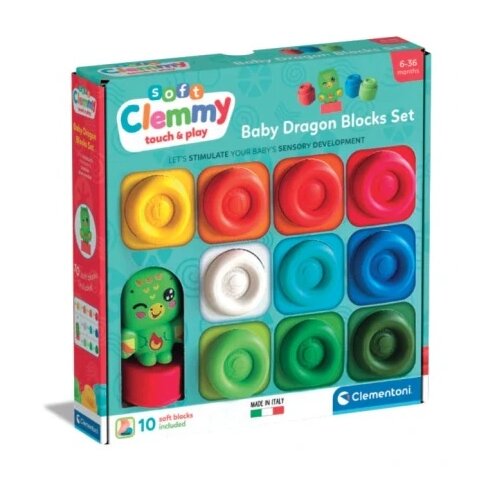 Clementoni clemmy zmaj kockice 10 kom ( CL17980 ) Slike