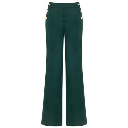 Rinascimento Jeans flare CFC0126928003 Zelena Slike