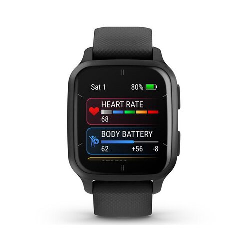 Garmin venu SQ2 music black/slate pametna ura Slike