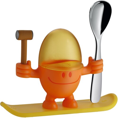Wmf Rumeno-oranžno držalo za jajca z žlico Cromargan® Mc Egg Cene