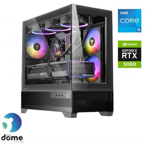 ANNI gaming namizni računalnik Gamer Advanced i5-14400F/16GB/1TB SSD/RTX 5060/črna Cene