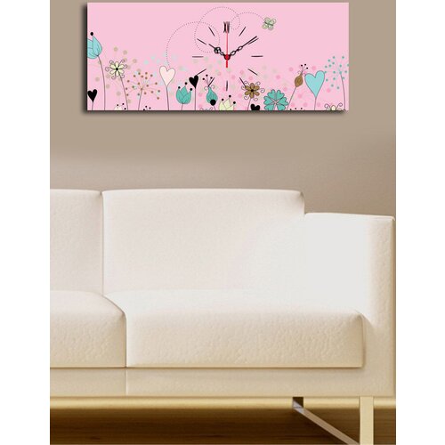 Wallity zidni sat 3070CS-37, 30x70 cm Cene