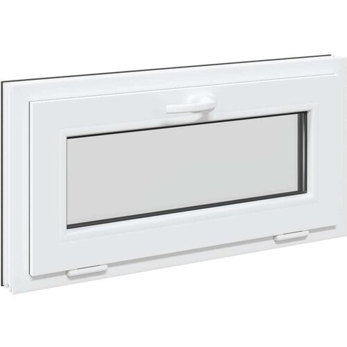  Prozor za podrum RISOR 80 x 40 cm PVC i staklo Antracit - Antracit 80 x 40 cm s dvostrukim staklenjem Cene