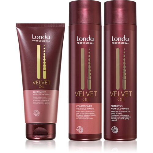 Londa Professional Velvet Oil Set set za o&amp;scaron;tećenu kosu Slike