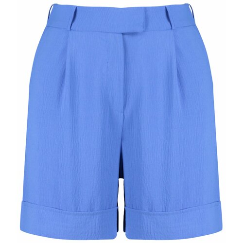 Trendyol Curve Navy Blue Woven Shorts Cene