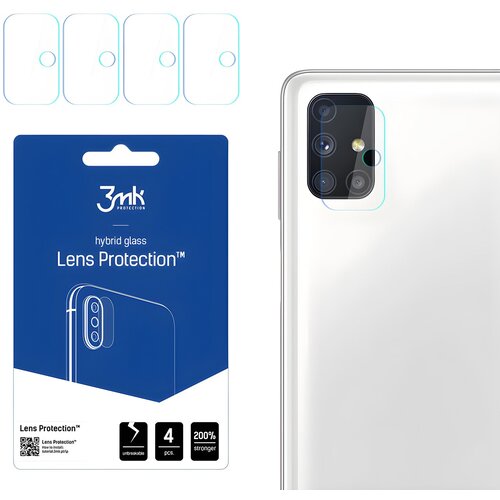  4x Staklo za kameru 3mk za Samsung Galaxy M51 - Prozirna KP20872 Cene