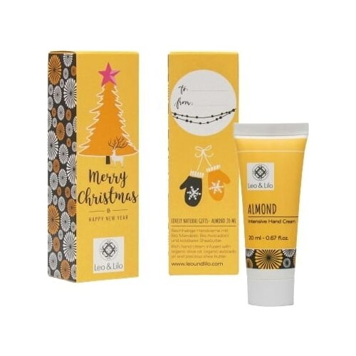 Leo & Lilo majhni pozdravi merry christmas s kremo za roke - mandelj Cene