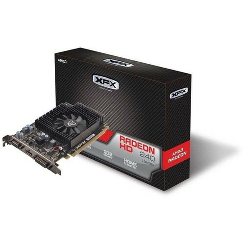 XFX AMD Radeon R7 240 2GB DDR3, DVI/HDMI/VGA/128bit/ R7-240A-2TS2 grafička kartica Slike