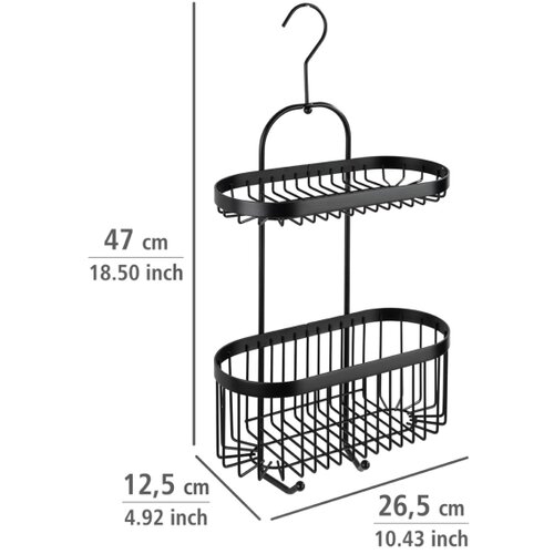 Wenko Črna Classic Plus 2 Tier Caddy Slike
