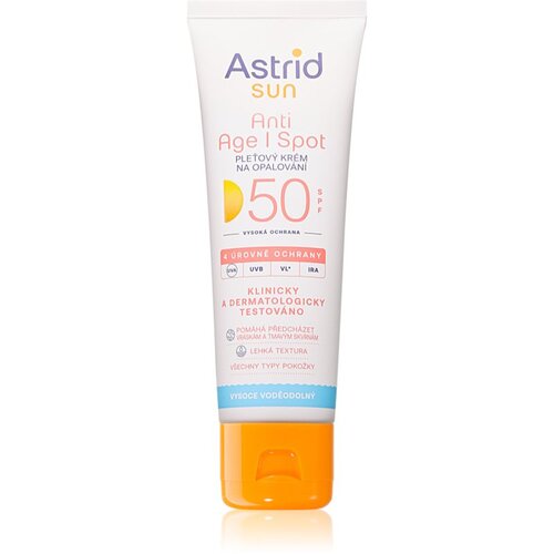 Astrid Sun krema za obraz za sončenje proti staranju kože SPF 50 50 ml Cene