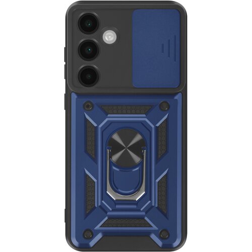 Oem Mayaxess, Ovitek za Galaxy S25 FE – drsni pokrov kamere in magnetni obroč, Nočno modra, (5000274128) Cene
