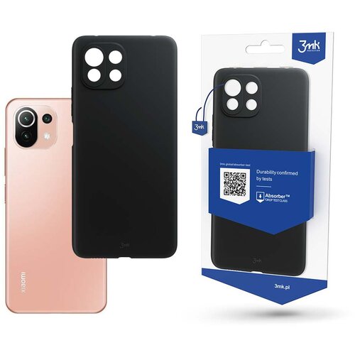 3mk Matt case futrola za Xiaomi Mi 11 Lite 5G/Mi 11 Lite 4G - Crna Cijene