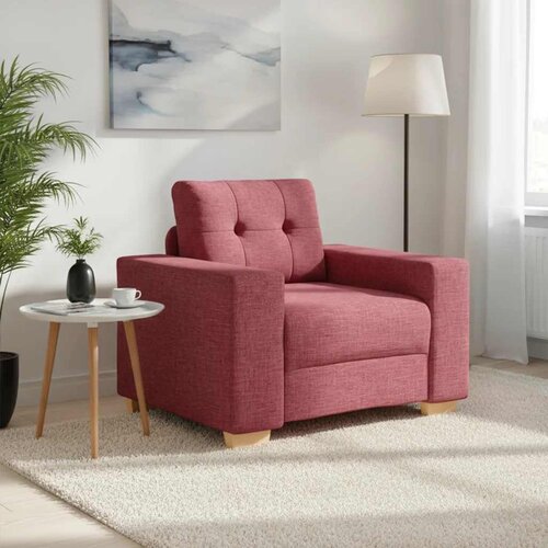 SOFA fotelja vino crvena 100x78x80 cm tkanina Slike