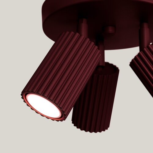  Brilagi - LED spot svetiljka CRESTO 3xGU10/10W/230V bordo Slike
