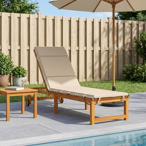  Jastučić za ležaljku GEMERT 100% poliester Krem 200 x 50 x 3 cm Cijene